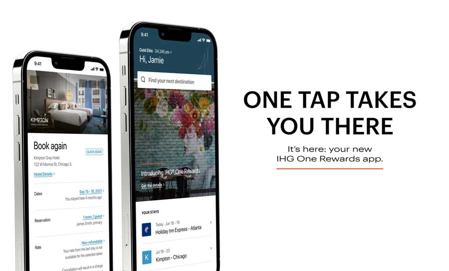 One tap takes you there